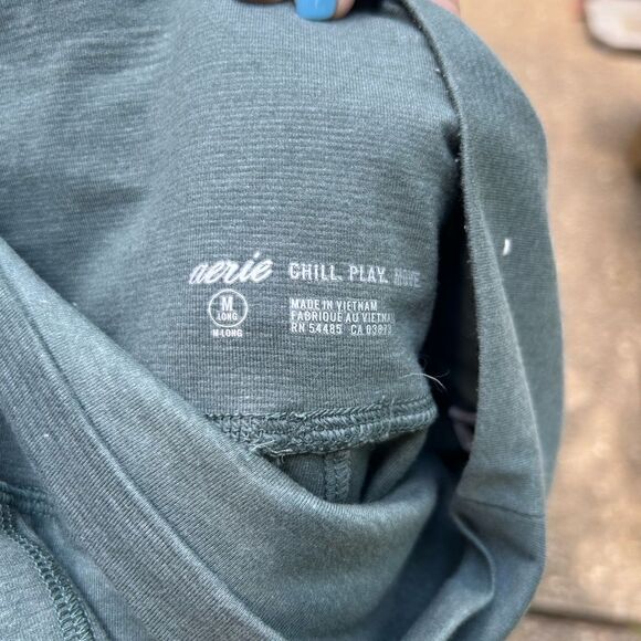 Aerie Chill Play Move High Waist Green Camo Leggings - Picture 4 of 4